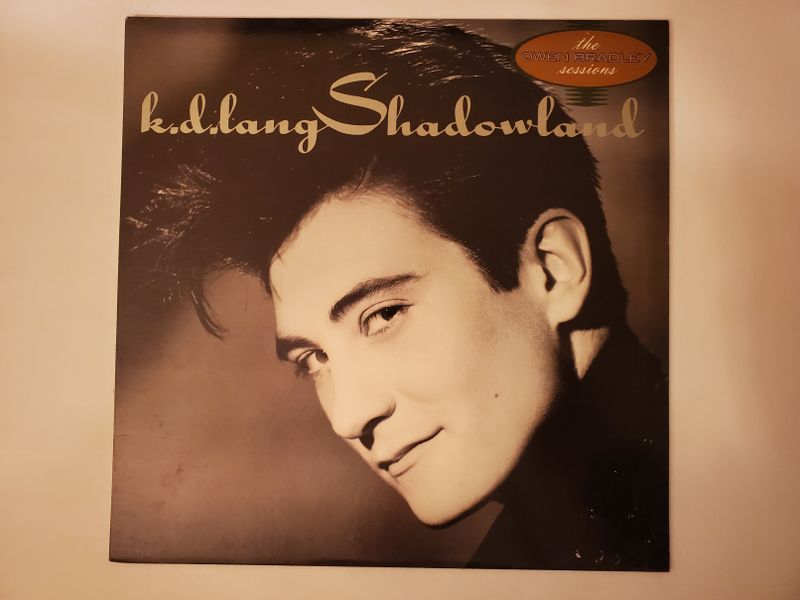 k.d. lang Shadowland vinyl record